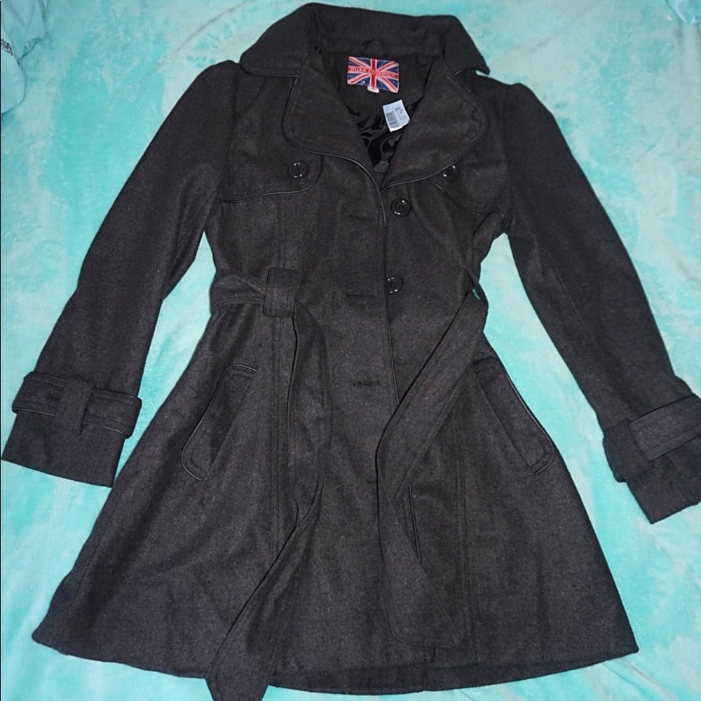 Gray Peacoat
